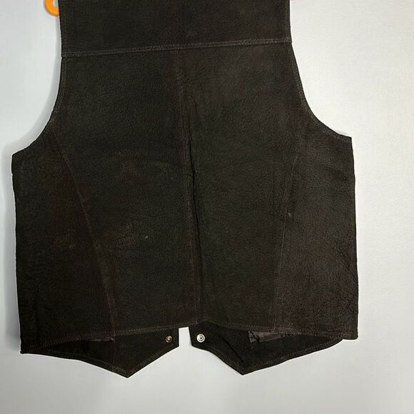 NRA Leather Vest Concealed Pocket Men’s Medium - Picture 8 of 8
